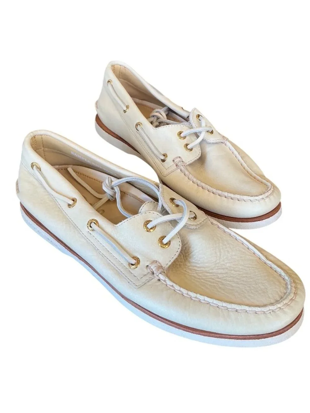 Sperry Top-Sider Gold Cup Authentic Original™ 2-Eye Boat Shoe SAMPLE Size 9 New